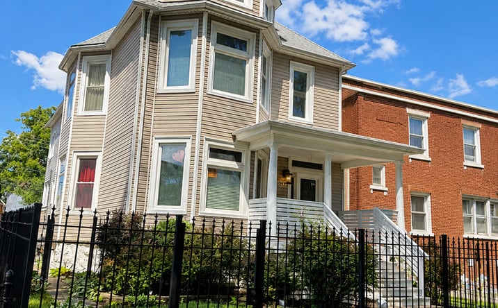 Pictures of Multifamily property located at 646 N Lorel Avenue, Chicago, IL 60644 for sales - image #1