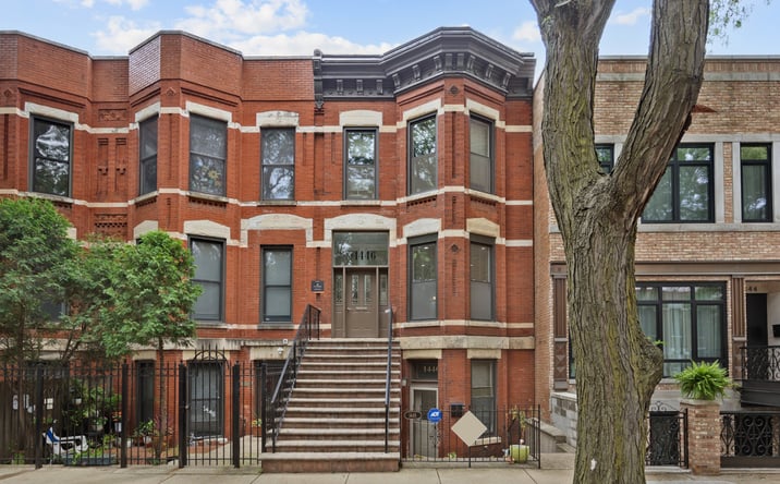 Pictures of Multifamily property located at 1446 W Lexington Street, Chicago, IL 60607 for sales - image #1
