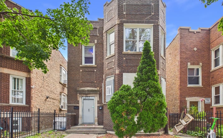 Pictures of Multifamily property located at 6123 S Troy Street, Chicago, IL 60629 for sales - image #1