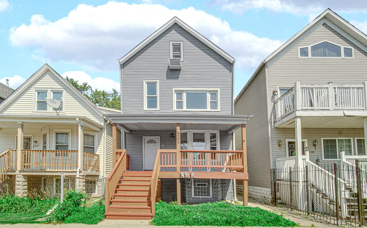 Pictures of Multifamily property located at 8245 S Burley Avenue, Chicago, IL 60617 for sales - image #1