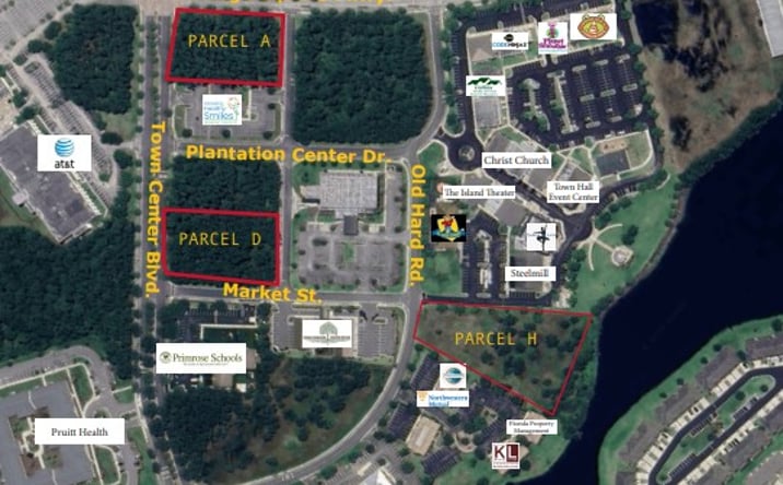 Pictures of Land property located at Town Center Blvd. & Old Hard Road, Fleming Island, FL 32033 for sales - image #1