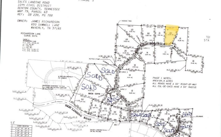 Pictures of Land, Multifamily property located at lot20 Magic Valley Drive, Camden, TN 38320 for sales - image #1