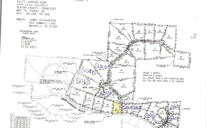 Pictures of Land, Multifamily property located at lot34 Magic Valley Drive, Camden, TN 38320 for sales - image #1