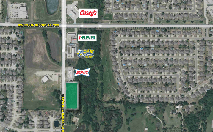 Pictures of Land property located at SW 134th & Penn, Oklahoma City, OK 73170 for sales - image #1