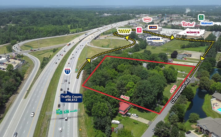 Pictures of Land property located at 3020 Chenoweth Road, Akron, OH 44312 for sales - image #1