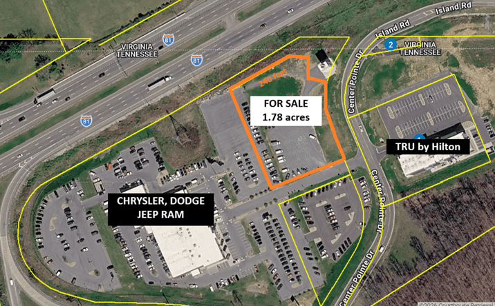 Pictures of Retail, Land property located at 56 CTR POINTE DR, BRISTOL, TN 37620 for sales - image #1