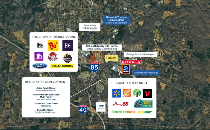 Pictures of Land property located at 1805 NC-86, Hillsborough, NC 27278 for sales - image #1