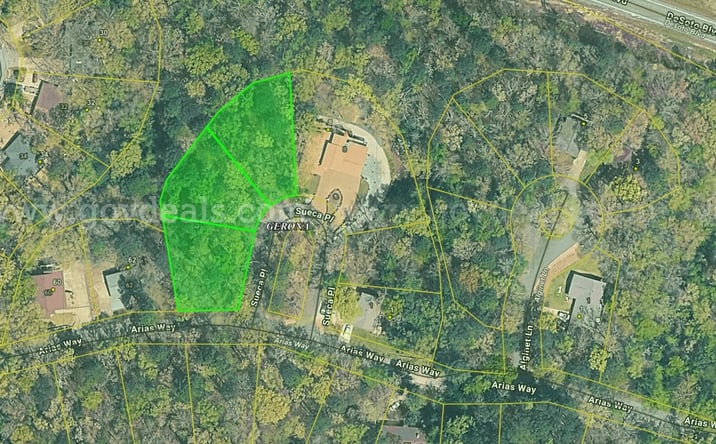 Pictures of Land property located at SUECA PL, HOT SPRINGS VILLAGE, AR 71909 for sales - image #1