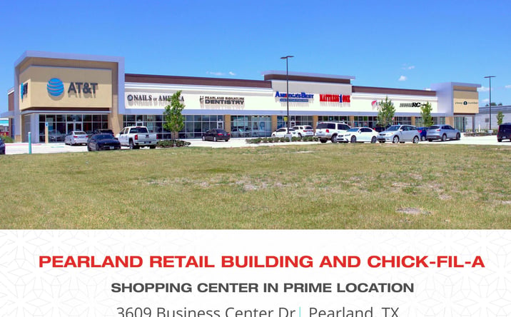 Pictures of Retail property located at 3609 Business Center Dr., Pearland, TX 77584 for sales - image #1