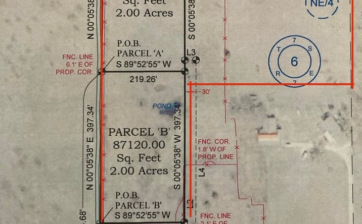 Pictures of Land property located at Lou King Road, Marietta, OK 73448 for sales - image #1