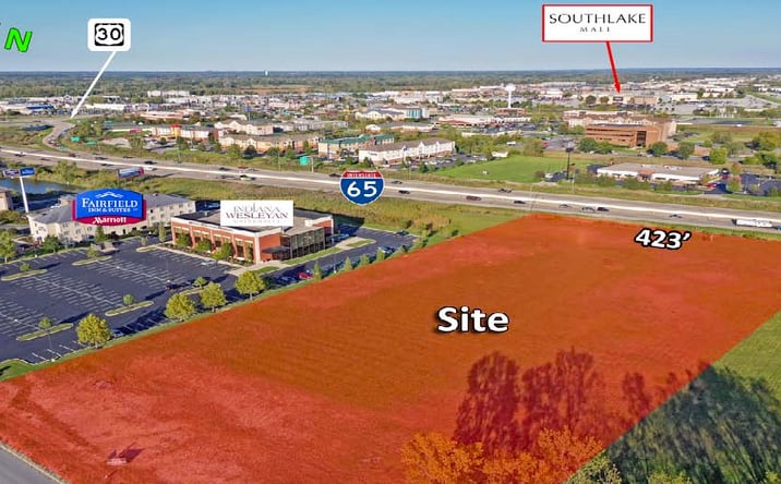 Pictures of Land property located at 8400 Georgia Street, Merrillville, IN 46410 for sales - image #1