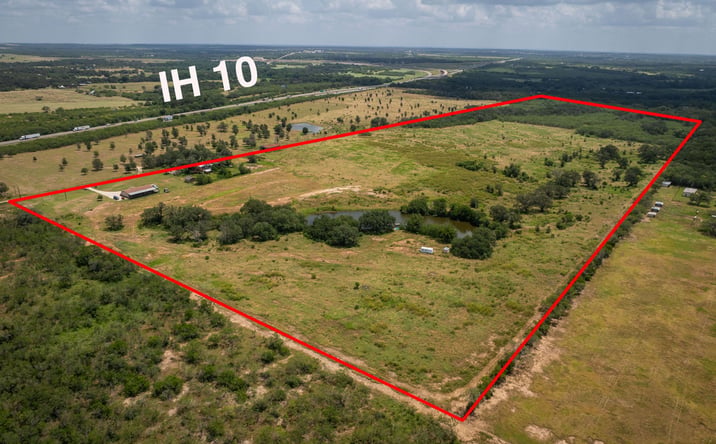 Pictures of Land property located at 4567 Luther Road, Seguin, TX 78155 for sales - image #1