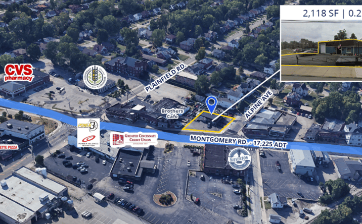 Pictures of Retail property located at 7202 Montgomery Rd., Cincinnati, OH 45242 for sales - image #1