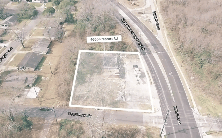 Pictures of Retail, Land property located at 4666 Prescott Road, Baton Rouge, LA 70805 for sales - image #1