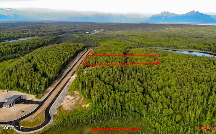 Pictures of Land property located at 9836 W Aircraft Court, Wasilla, AK 99623 for sales - image #1