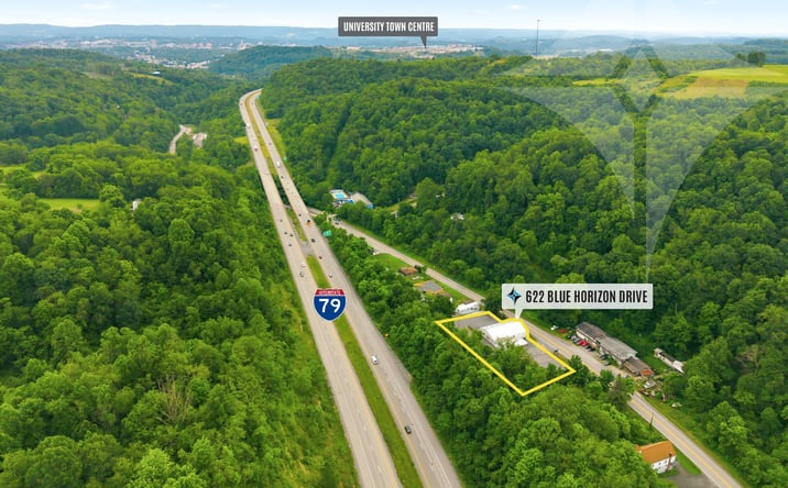 Pictures of Retail, Industrial property located at 622 BLUE HORIZON DR, MORGANTOWN, WV 26501-2373 for sales - image #1