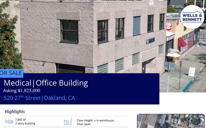 Pictures of Retail, Office property located at 520 27th Street, Oakland, CA 94612 for sales - image #1