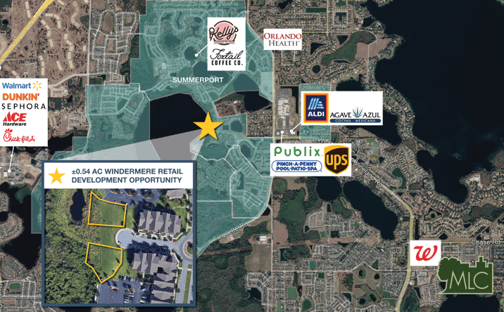 Pictures of Land, Retail property located at Big Fish Court, Windermere, FL 34786 for sales - image #1