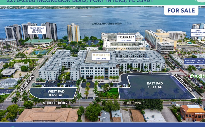 Pictures of Retail, Office, Hospitality property located at 2270 McGregor Boulevard, Fort Myers, FL 33901, 2270 McGregor Boulevard, Fort Myers, FL 33901 for sales - image #1