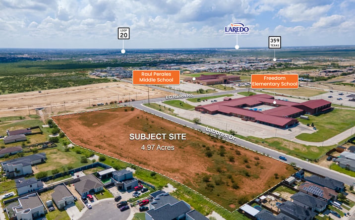 Pictures of Land property located at 6911 Labores Dr., Laredo, TX 78046 for sales - image #1