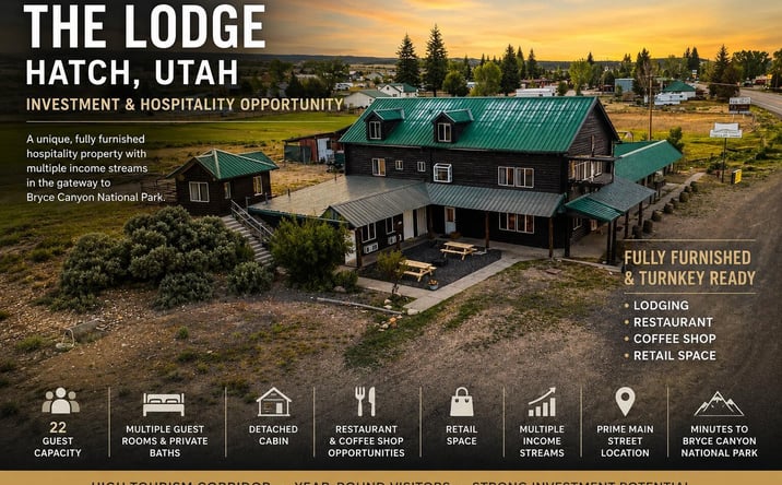 Pictures of Retail, Hospitality, Mixed Use property located at 244 South Main Street, Hatch, UT 84735 for sales - image #1