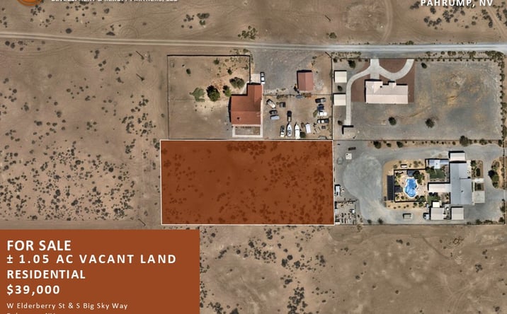Pictures of Land property located at 3531 S SEAL WAY, PAHRUMP, NV 89048 for sales - image #1