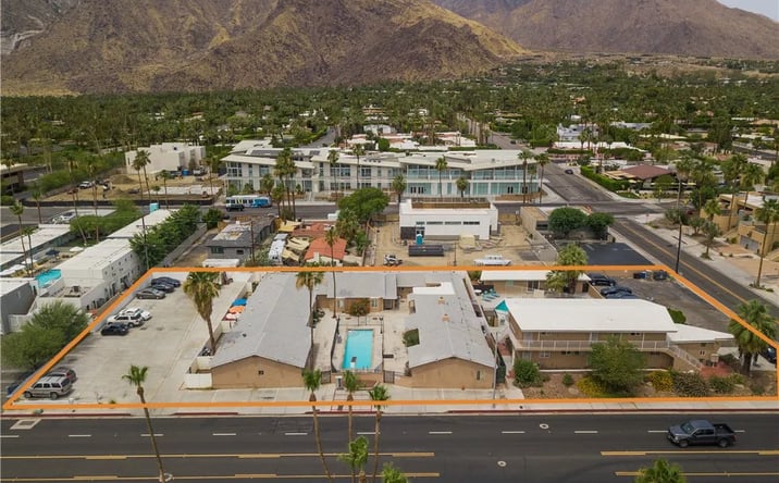 Pictures of Multifamily property located at 1433-1455 N Indian Canyon Drive, Palm Springs, CA 92262 for sales - image #1