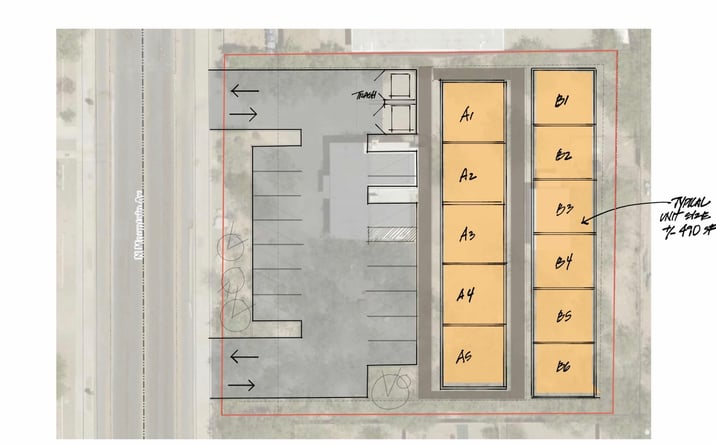 Pictures of Retail, Land property located at 3744 North Mountain Avenue, Tucson, AZ 85719 for sales - image #1