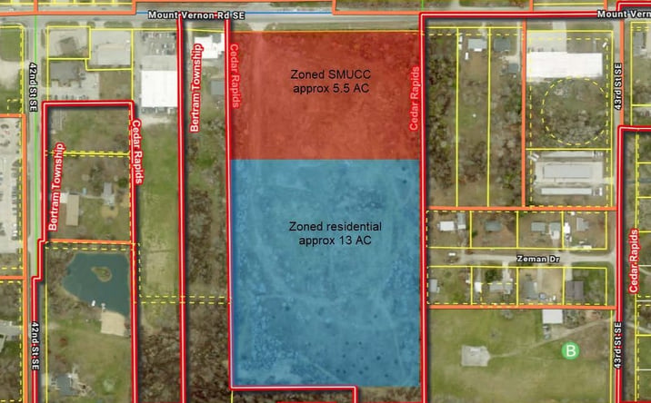 Pictures of Land property located at 4221 Mt Vernon Road SE, Cedar Rapids, IA 52403 for sales - image #1