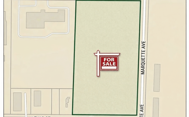 Pictures of Land property located at 2421 & 2435 Marquette Avenue, Bay City, MI 48706 for sales - image #1