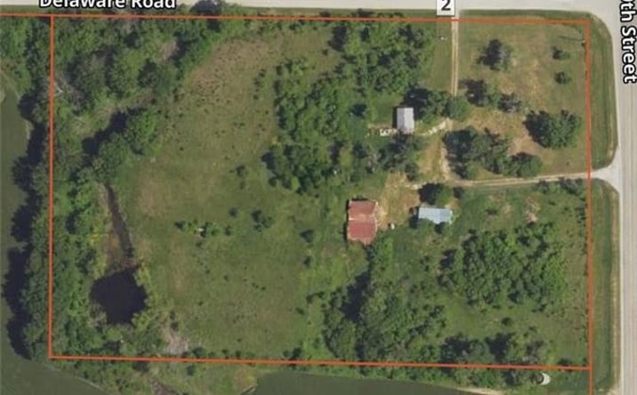 Pictures of Land, Multifamily property located at 4191 Delaware Road, Elsmore, KS 66732 for sales - image #1