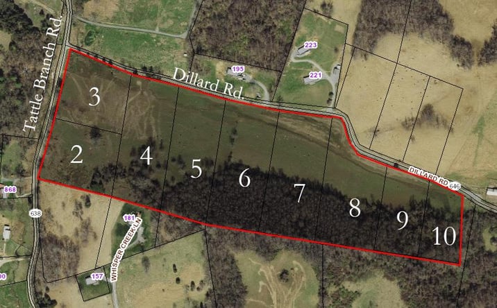 Pictures of Land, Multifamily property located at Dillard Rd, Chilhowie, VA 24319 for sales - image #1