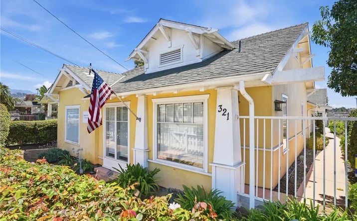 Pictures of Multifamily property located at 321-& 319 W Mission, Santa Barbara, CA 93101 for sales - image #1