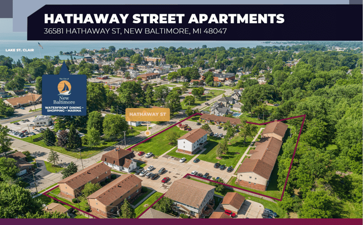 Pictures of Multifamily property located at 36581 Hathaway Street, New Baltimore, MI 48047 for sales - image #1