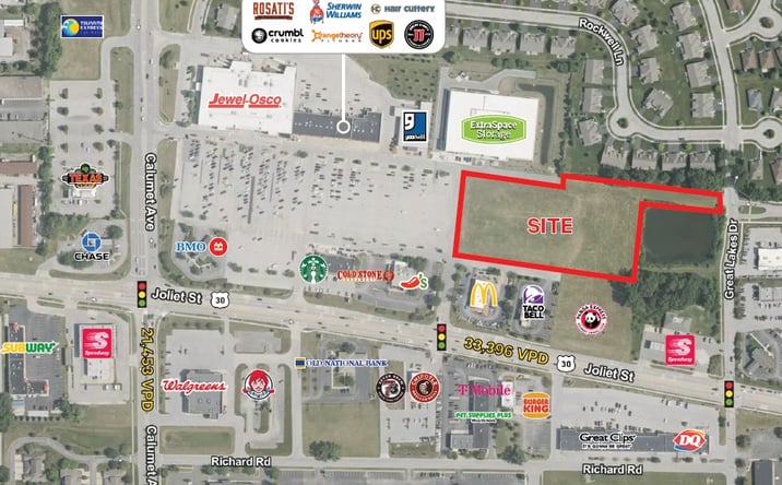 Pictures of Retail, Land property located at 913 Joliet Street, Dyer, IN 46311 for sales - image #1