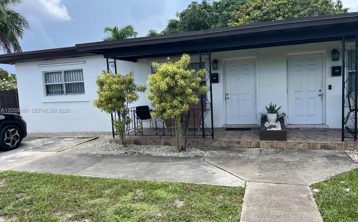 Pictures of Multifamily property located at 695 697 Curtiss Dr, Opa-Locka, FL 33054 for sales - image #1