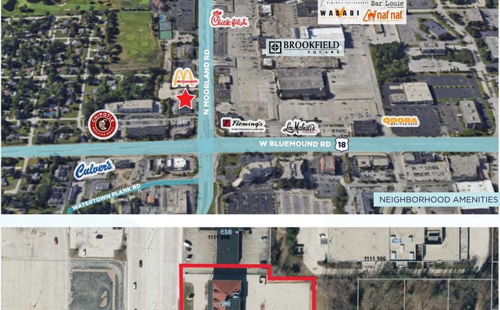 Pictures of Retail property located at 400 North Moorland Road, Brookfield, WI 53005 for sales - image #1