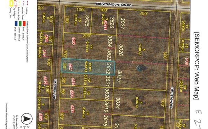 Pictures of Land property located at lot 3622 imperial, Bismarck, MO 63624 for sales - image #1