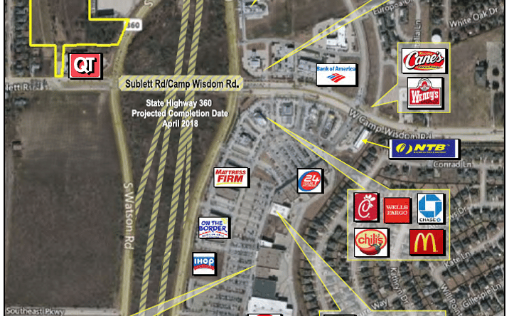Pictures of Land property located at SH 360 & Sublett, Arlington, TX 75052-8544 for sales - image #1