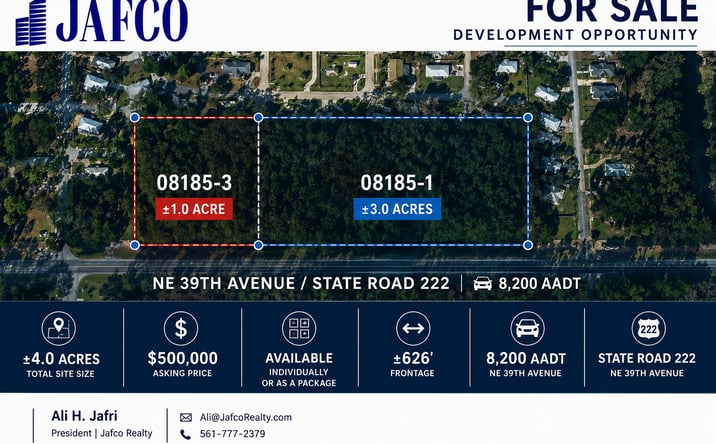 Pictures of Land property located at 5500 Northeast 39th Avenue, Gainesville, FL 32609 for sales - image #1