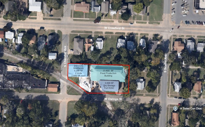Pictures of Industrial property located at 308 S Chandler Ave, Denison, TX 75020 for sales - image #1