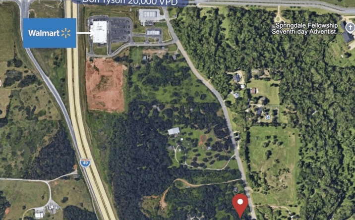 Pictures of Land property located at Shekinah Lane, Springdale, AR 72762 for sales - image #1