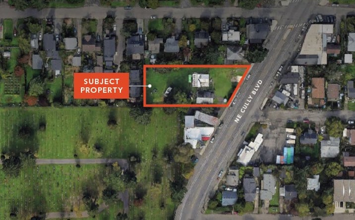 Pictures of Land property located at 4001 NE Cully Blvd, Portland, OR 97213 for sales - image #1