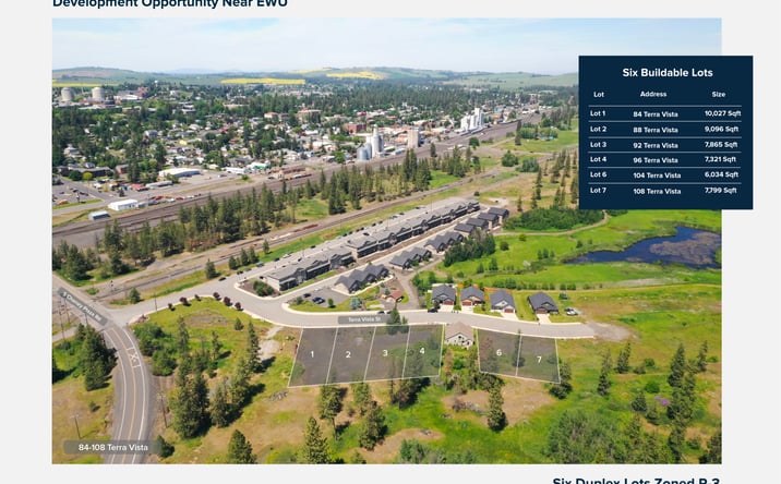 Pictures of Multifamily, Land property located at Terra Vista Street, Cheney, WA 99004 for sales - image #1