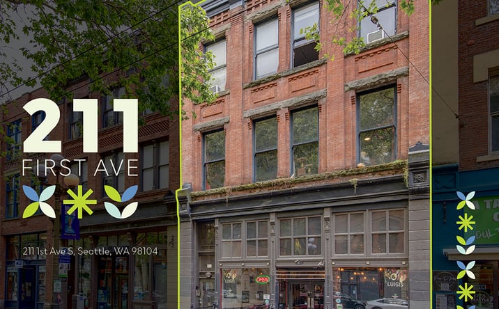Pictures of Retail, Multifamily, Mixed Use property located at 211 1st Avenue South, Seattle, WA 98104 for sales - image #1