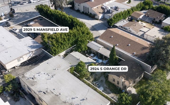 Pictures of Multifamily, Land property located at 2929 South Mansfield Avenue, Los Angeles, CA 90016 for sales - image #1