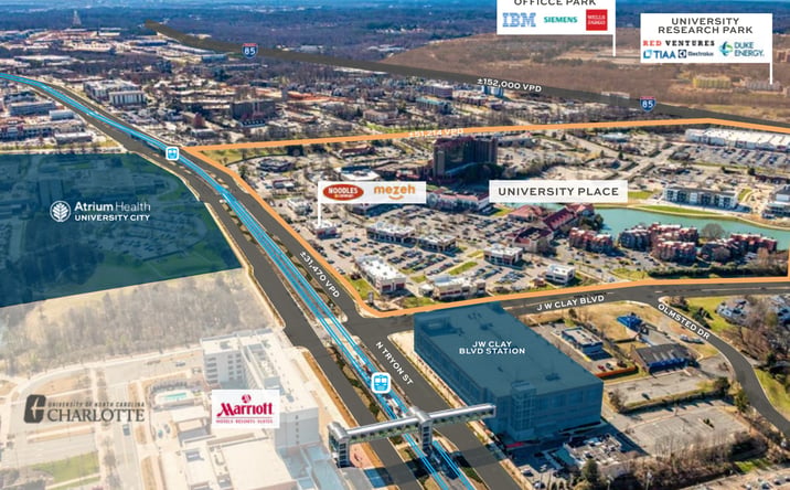 Pictures of Retail property located at 8926 J M Keynes Drive, Charlotte, NC 28262 for sales - image #1