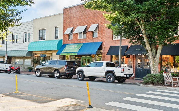 Pictures of Retail property located at 142 N Main Street, Waynesville, NC 28786-3810 for sales - image #1