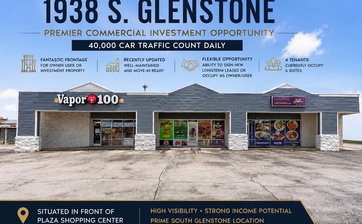 Pictures of Retail property located at 1938 South Glenstone Avenue, Springfield, MO 65804 for sales - image #1