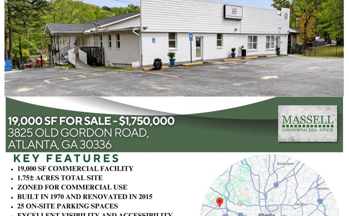 Pictures of Special Purpose property located at 3825 Old Gordon Road, Atlanta, GA 30336 for sales - image #1